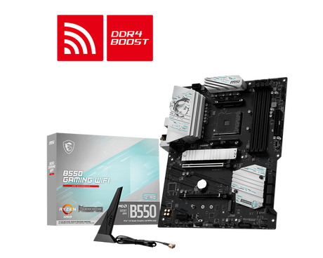 B550 GAMING WIFI + MAG COREFROZR AA13 WHITE
