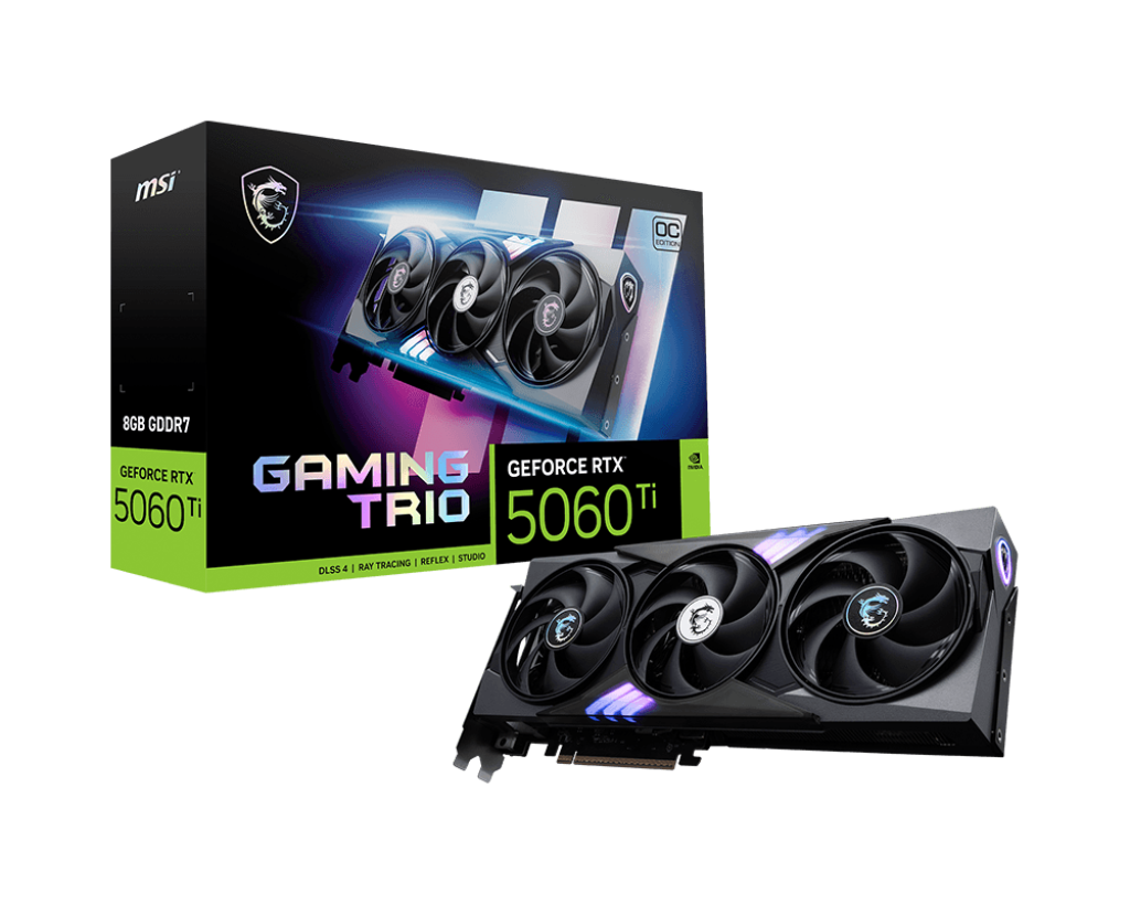 GeForce RTX 5060 Ti GAMING TRIO OC