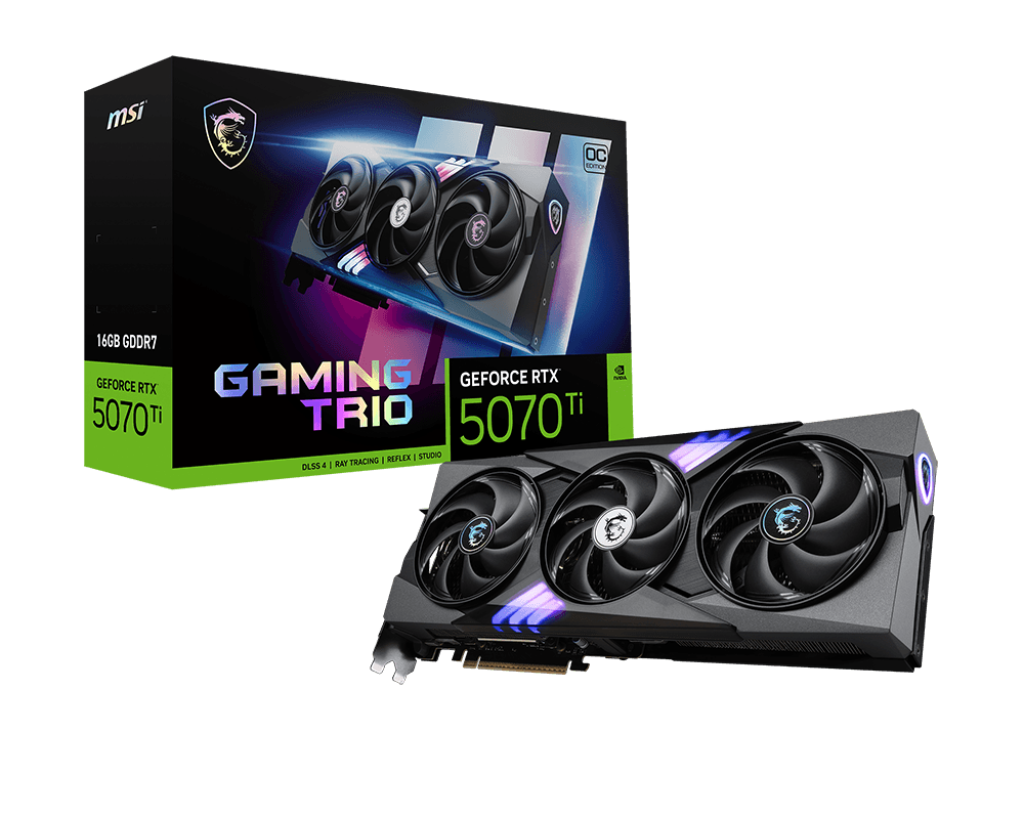 GeForce RTX 5070 Ti GAMING TRIO OC