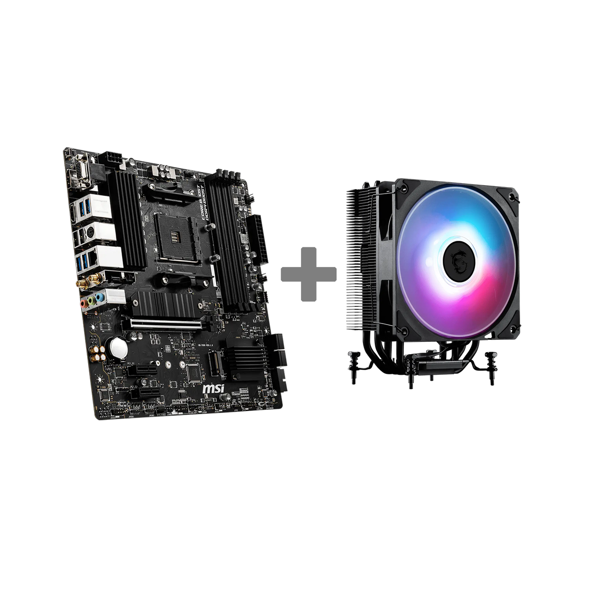 B550M PRO-VDH WIFI + MAG COREFROZR AA13